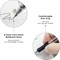 Ballpoint Pens, Black Ink Roller Ball Pens Fine Point 0.7mm, Retractable Ballpoint Pens Bulk Smooth Writing with Soft Anti-Slip Grip for Note Taking Office School Women Men (12 Pack)